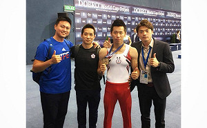 突破第二名魔咒  李智凱鞍馬世界盃再奪冠