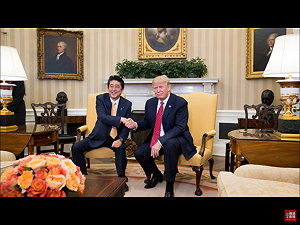 與金正恩會面前  川普6月7日先見安倍