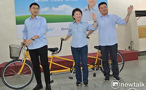 鐵三角亮相  盧秀燕：台中我們會贏