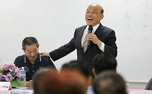 嘆市府無視勞工權益 蘇貞昌:是時候換人做做看