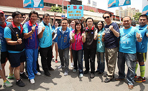 國民黨青年路跑不斷電　陳學聖：高度肯定創舉