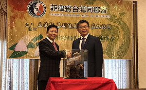 國會外交不間斷  蔡其昌訪菲挺台灣同鄉