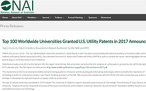 美公布全球專利百大 清大全球23全台第1