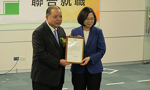 吳音寧是會做事的人 蔡英文：盼政府扭轉假新聞