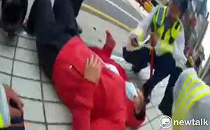 熱暈!!  比家鄉還熱  桃園越南婦中暑昏倒路邊