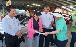 路見不平相助  立委劉世芳會勘楠梓交流道