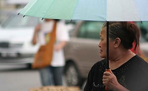 今起變天！受熱低壓環流影響 各地降雨率增