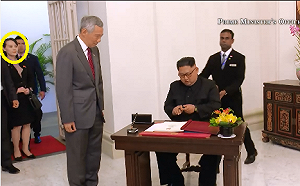 李顯龍臉書露餡  川金會前金與正果然來了！