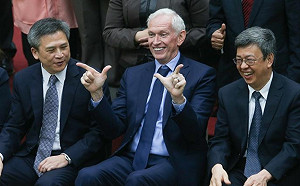 AIT內湖新館落成 主席莫健四度訪台