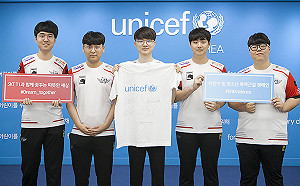 《英雄聯盟》SKT做愛心！呼籲杜絕兒少暴力活動 