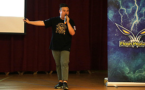 我要進入電競圈！閃電狼校園講座學生反應超熱烈