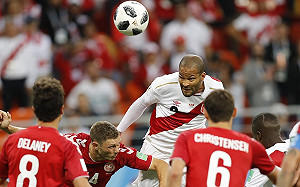 幸運女神眷顧 丹麥1比0險勝秘魯開紅盤