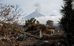 火山爆發釀110死 瓜地馬拉又傳規模5.6地震