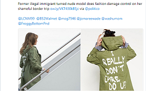 假慈悲？梅蘭妮亞探移民兒童  穿不在乎大衣挨轟