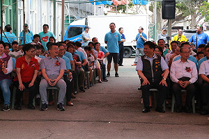 梧棲國小大樓動工 蔡其昌：吾妻產子！