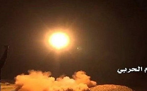 沙烏地利雅德鬧區上演導彈攔截  民眾驚呼