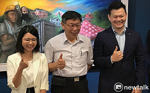 時力議員參選人挺柯不同調  柯P：很正常