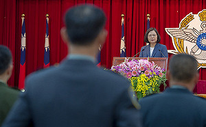 蔡英文：通過軍人年改法案  是為國家未來發展