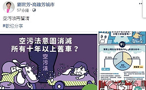 空汙法三讀打壓機車族？！劉世芳：修法被傳言扭曲了