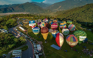 國際熱氣球嘉年華登場 璀璨台東縱谷