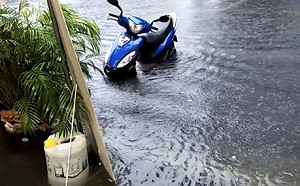 豪雨致災 彰化、高雄、屏東水淹及膝