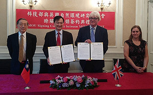 台英簽署MOU  強化環境科學與創新合作