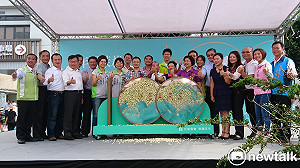 花壇農會百歲壽  魏明谷 王惠美都到場