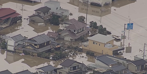 日本連日大雨成洪災  65人罹難土石流困9歲男童