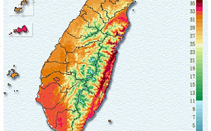 快訊》颱風前燙成紅番薯！花東飆高溫紫外線亮紅紫燈