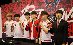 《英雄聯盟》三冠戰隊SKT打掉重練  一次揮別七名選手合約