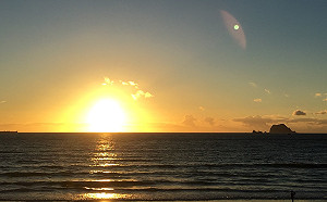 好天氣美景要把握！吳德榮：關島熱帶雲簇蠢蠢欲動