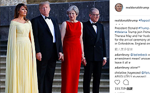 梅蘭妮亞時尚外交  馬克爾式洋裝收服英國人