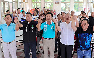 宣示團結！翁章梁、張明達同台力拼年底五合一