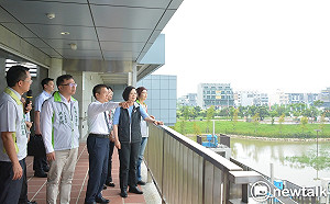 視察彰化防洪成效  蔡英文：魏明谷是低調但會做事的人