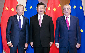 中歐共抗保護主義!? 美媒：歐洲盼做貿易戰「和事老」