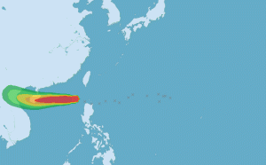 編號09山神颱風生成！快速通過巴士海峽直奔南海