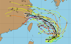 「安比」路徑各國大不同！吳德榮：周日才能確定是否影響台灣