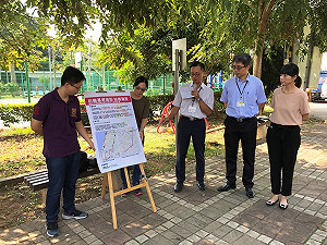 洪慈庸爭取前瞻補助 改善潭雅神綠園道設施