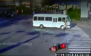 新北死亡車禍！重機與小巴正面對撞 騎士不治