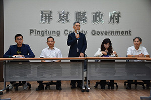 公勇路凌晨拆民宅遭公幹 屏縣府開記者會澄清 潘孟安缺席