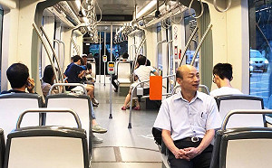 白海豚上身？韓國瑜大談交通政策 網友抓包諷抄襲