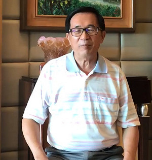 阿扁錄影賀北社社慶 籲年底大選「百萬阿扁們站出來」