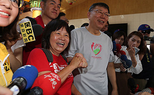 蔣月惠見完柯文哲有點失望 不想再被叫女柯P