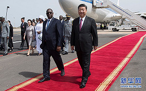 非洲之行首站 習近平抵塞內加爾訪問兩天