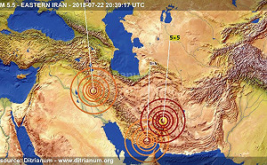 伊朗1日3震  西部5.9強震晃不停287人傷