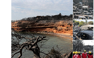 慘！雅典野火燒光小鎮  1別墅驚見26人相擁亡