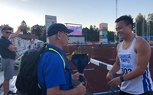 標槍之神鄭兆村 瑞典田徑大獎賽再奪金 (影)