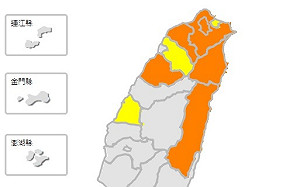 快訊》宜蘭出現38.3高溫紀錄！氣象局針對6縣市高溫呈橙燈警示