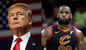 和川普面對面坐下來… 詹皇：我永遠不會坐在他對面