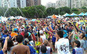 充氣滑水道倒塌意外　內政部：大型充氣設施定規範 